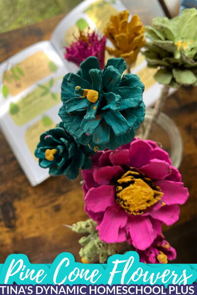 How To Make Fun Pinecone Flowers How To Make Fun Pinecone Flowers