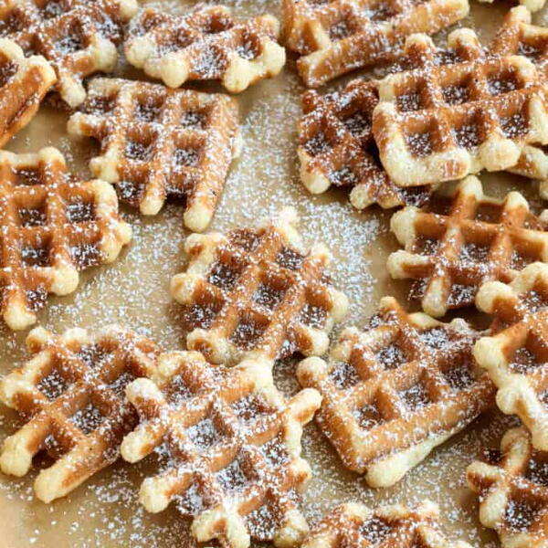 Waffle Cookies Waffle Cookies