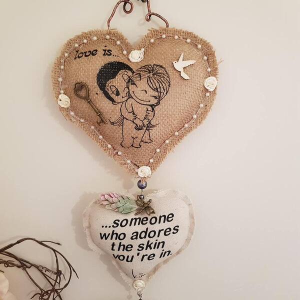 Vintage Valentine Wall Hanging Vintage Valentine Wall Hanging