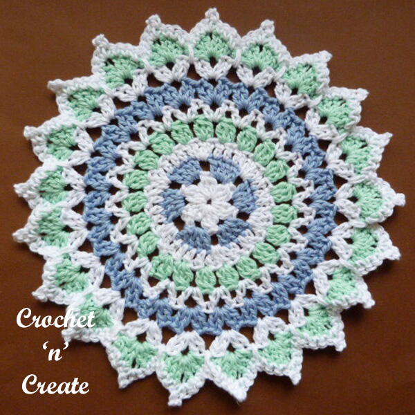 Crochet Pointed Doily Crochet Pointed Doily