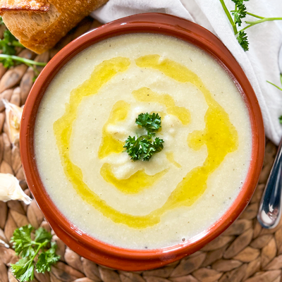 Creamy Cauliflower Soup – Without Cream 