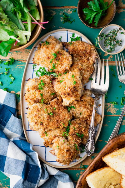 Rice Krispies Parmesan Ranch Chicken