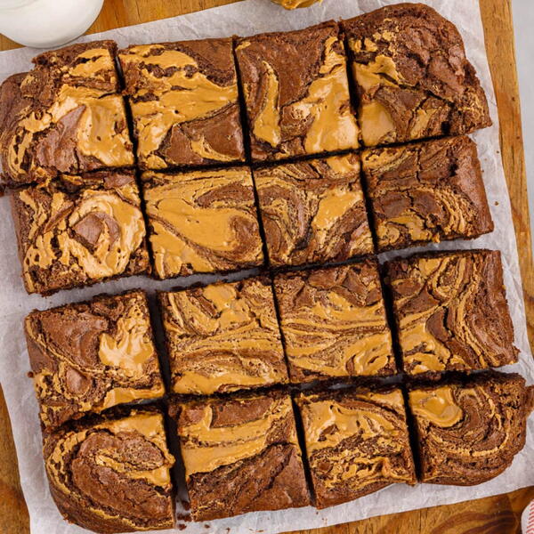 Peanut Butter Brownies Peanut Butter Brownies
