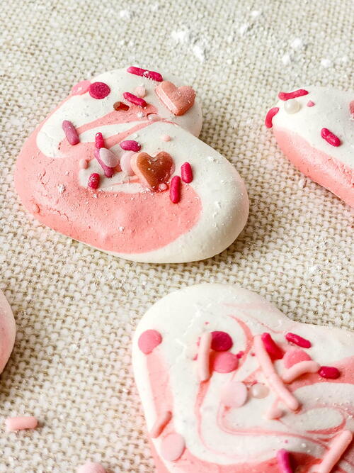 Valentine Meringue Cookies Valentine Meringue Cookies