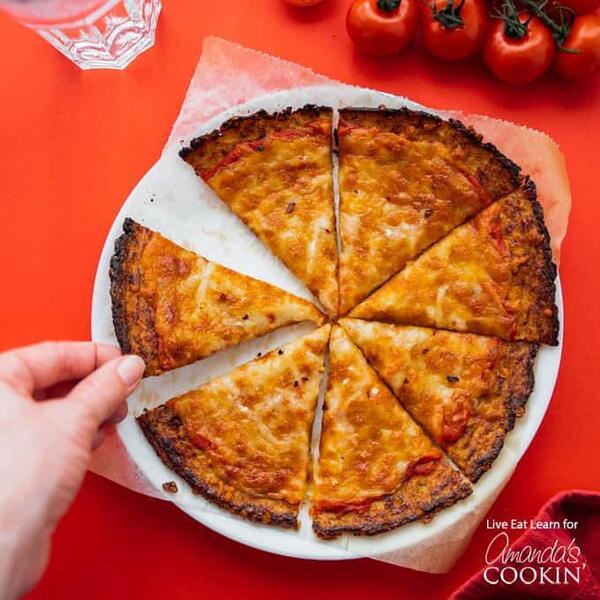 Cauliflower Pizza Crust Cauliflower Pizza Crust