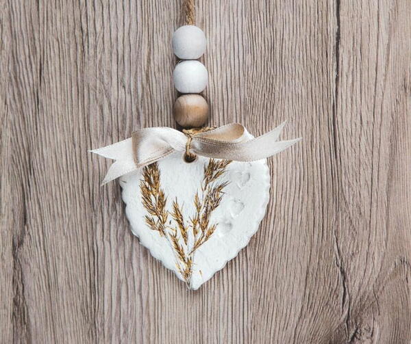 How To Make Clay Heart Ornaments How To Make Clay Heart Ornaments