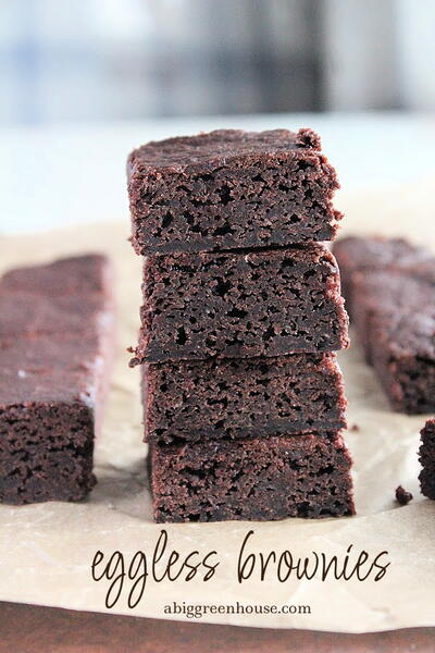 Eggless Brownies Eggless Brownies