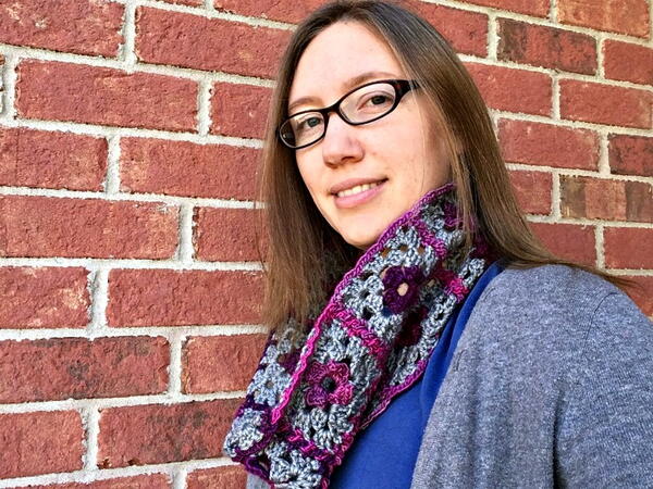 Floral Granny Cowl Floral Granny Cowl