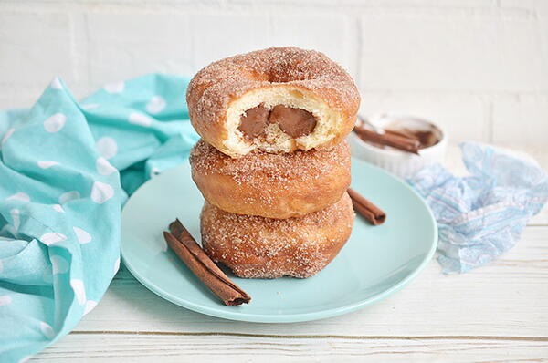 Baked Nutella Filled Donut Recipe Baked Nutella Filled Donut Recipe