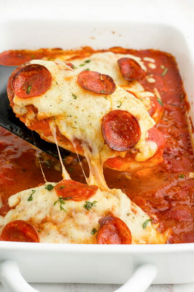 Stuffed Pizza Chicken Stuffed Pizza Chicken