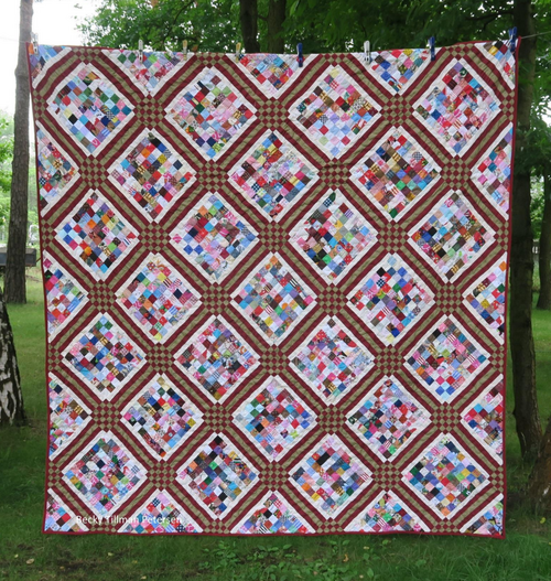 Ice Cube Prisms Quilt Pattern Ice Cube Prisms Quilt Pattern