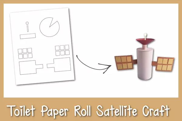 Toilet Paper Roll Satellite Craft Toilet Paper Roll Satellite Craft