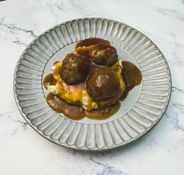 Salisbury Steak Meatballs And Gravy Salisbury Steak Meatballs And Gravy