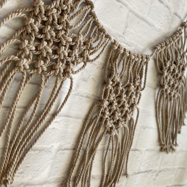 Macrame Heart Bunting Macrame Heart Bunting