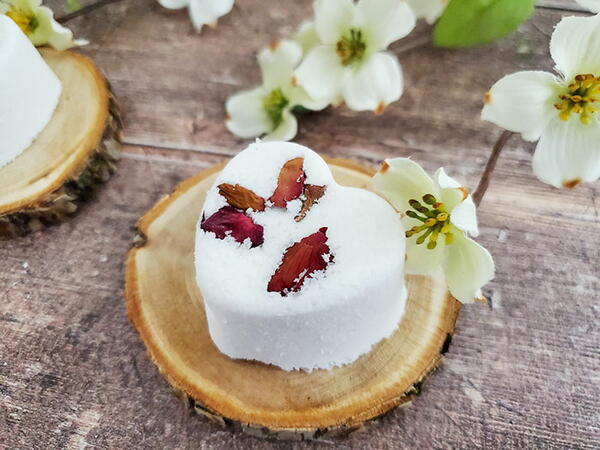 Rose Petal Bath Bombs Rose Petal Bath Bombs