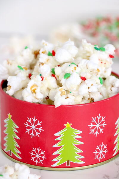 White Chocolate Popcorn