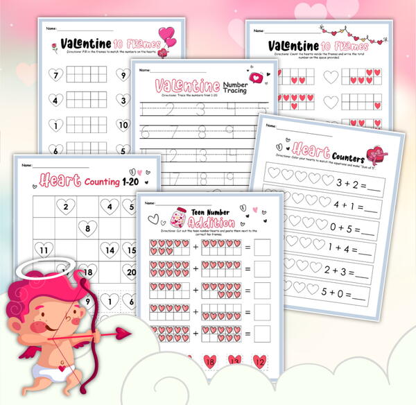 Valentines Day Math Activities Valentine's Day Math Activities
