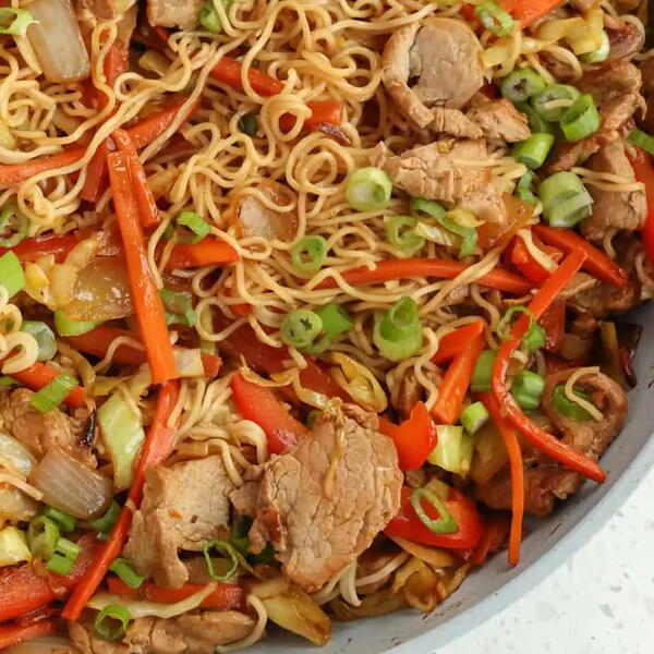 Pork Lo Mein Pork Lo Mein