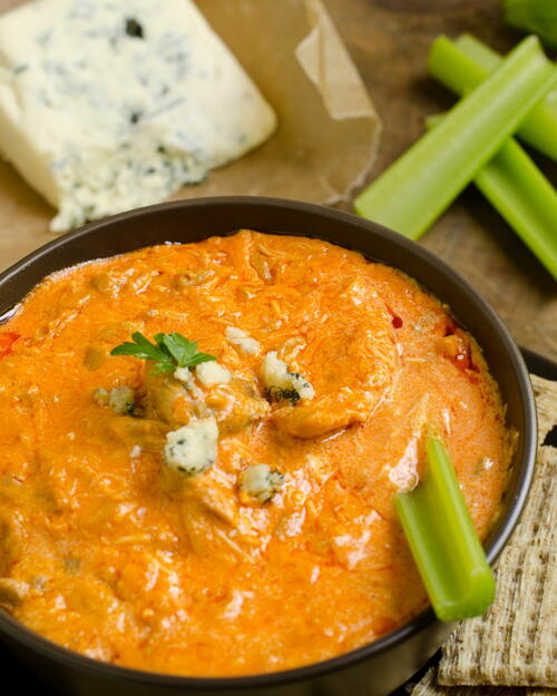 Healthy Buffalo Chicken Dip Healthy Buffalo Chicken Dip