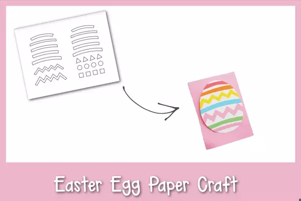Easter Egg Paper Craft Easter Egg Paper Craft
