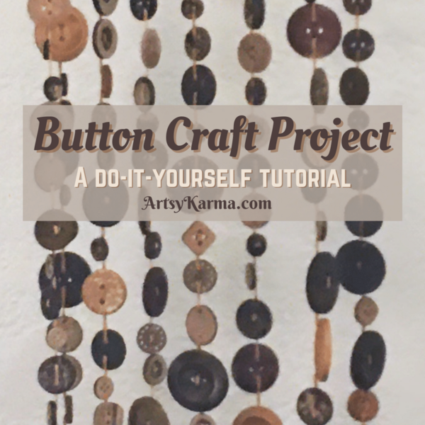 How To Make A Button Mobile Craft Project How To Make A Button Mobile Craft Project