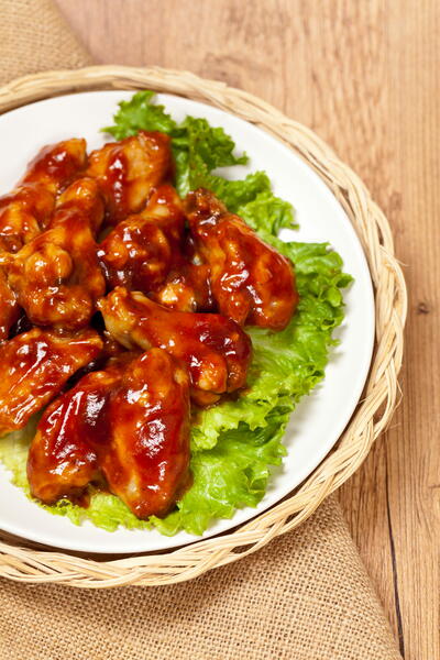 Sweet And Spicy Chicken Wings