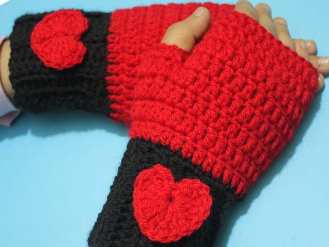 Valentines Gift Woolen Gloves Valentines Gift Woolen Gloves