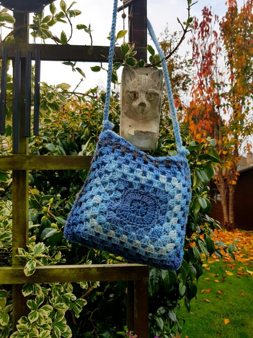 Easy Granny Square Bag Easy Granny Square Bag