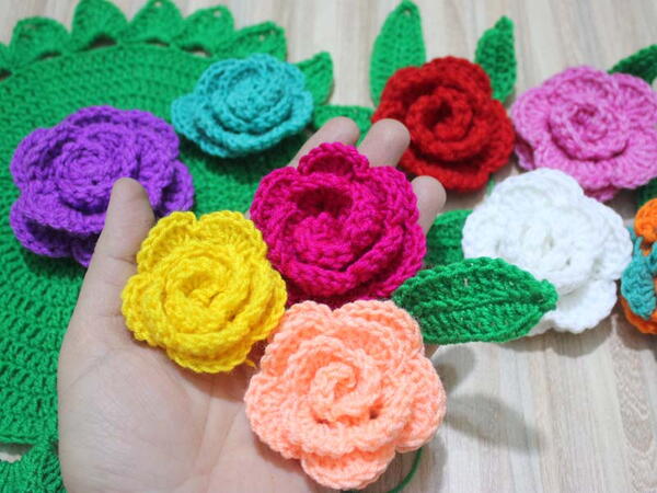 Roses Spring Season Roses Table Mattable Runner Roses Spring Season / Roses Table Mat/table Runner