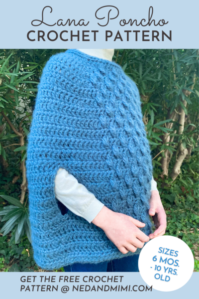 Lana Poncho Free Childs Crochet Poncho Pattern Lana Poncho: Free Child’s Crochet Poncho Pattern