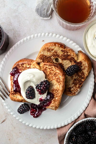 Earl Grey Brioche French Toast Earl Grey Brioche French Toast