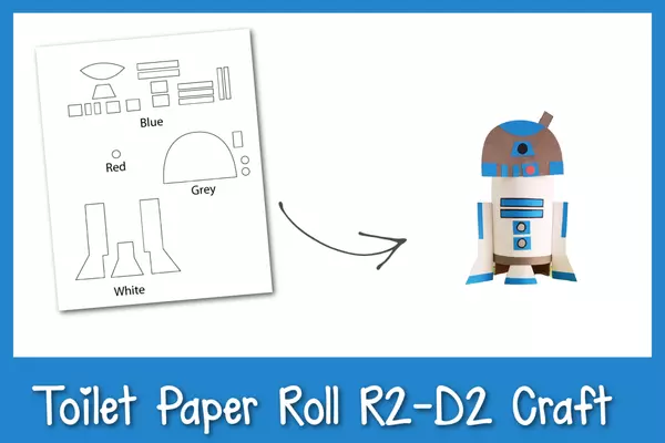 Toilet Paper Roll R2-d2 Craft Toilet Paper Roll R2-d2 Craft