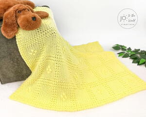 Gender Neutral Crochet Baby Blanket Pattern