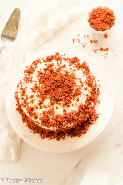 Eggless Red Velvet Cake Eggless Red Velvet Cake