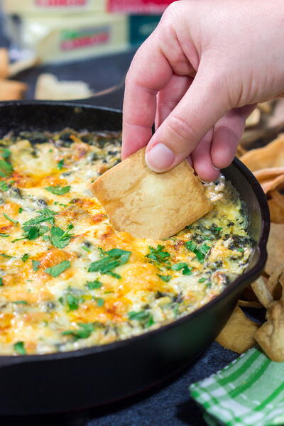 Baked Spinach Dip Baked Spinach Dip