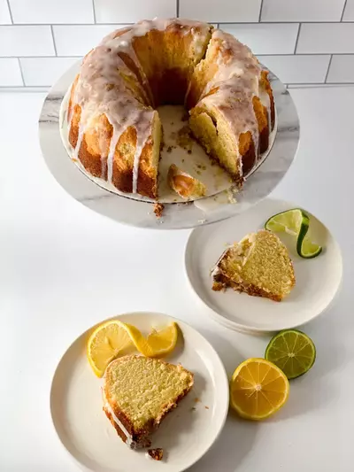 Lemon Lime Pound Cake