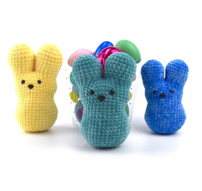 Crochet Peep Easter Bunny