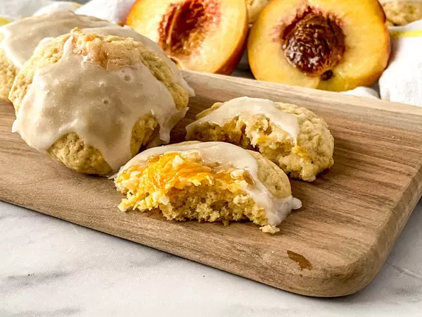 Peach Cobbler Cookies Peach Cobbler Cookies