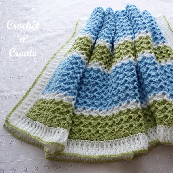 Textured Group Baby Blanket Textured Group Baby Blanket