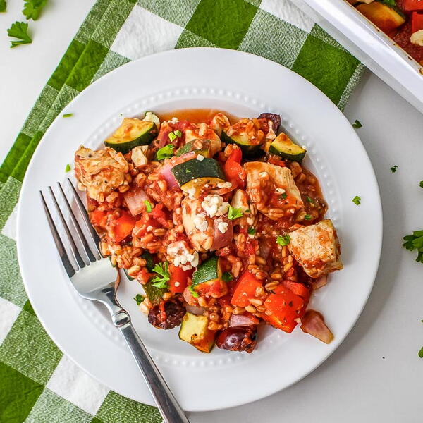 Mediterranean Chicken Casserole Mediterranean Chicken Casserole