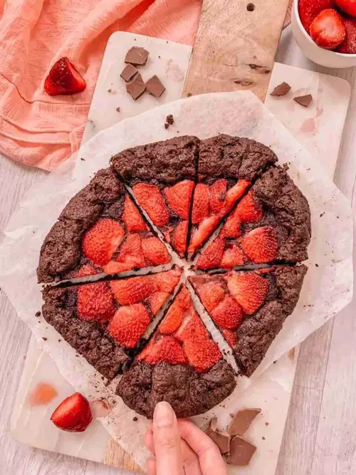 Strawberry Chocolate Galette Strawberry Chocolate Galette