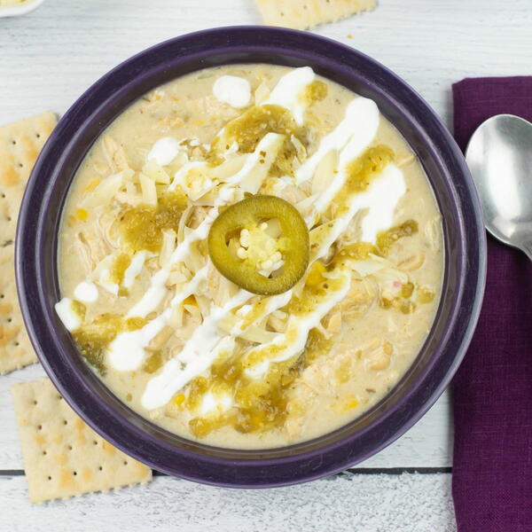 Pressure Cooker Cheesy White Chicken Chili Pressure Cooker Cheesy White Chicken Chili