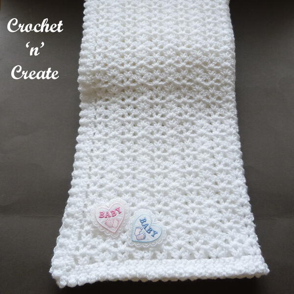 Crochet Baby Blanket Shawl Crochet Baby Blanket Shawl
