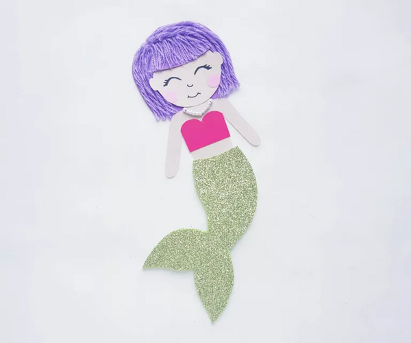 Mixed Media Mermaid Art Mixed Media Mermaid Art
