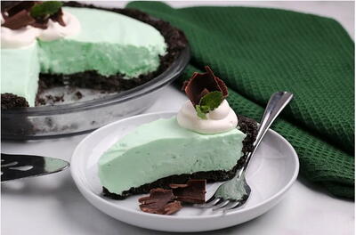 Perfect No-bake Grasshopper Pie