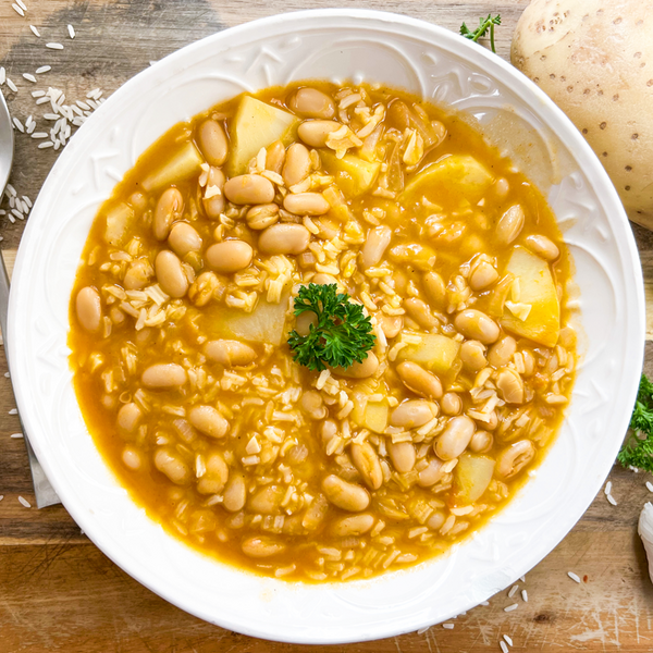 Spanish Beans With Rice Potatoes Possibly The Best Bean Stew Ever Spanish Beans With Rice & Potatoes | Possibly The Best Bean Stew Ever