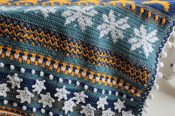 A Winters Night Rhapsody Blanket A Winter's Night Rhapsody Blanket