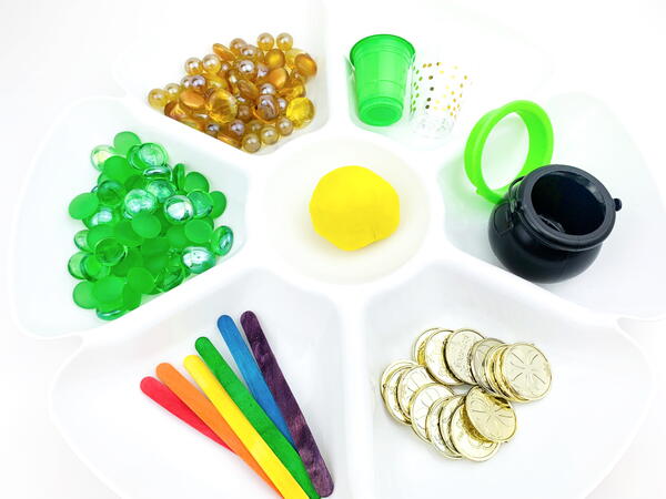 St Patricks Day Play Dough Kit St. Patrick's Day Play Dough Kit