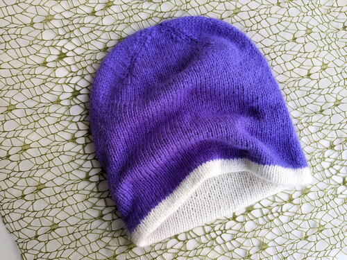 Slouchy Double Layer Reversible Hat Slouchy Double Layer Reversible Hat