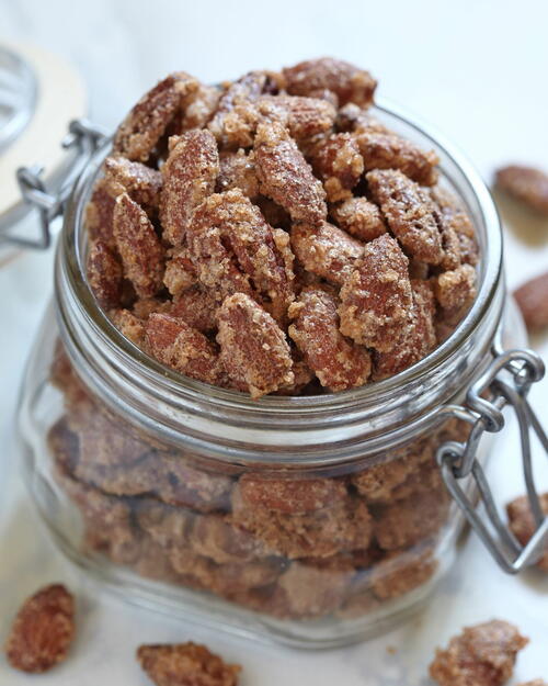 Cinnamon Roasted Pecans Cinnamon Roasted Pecans